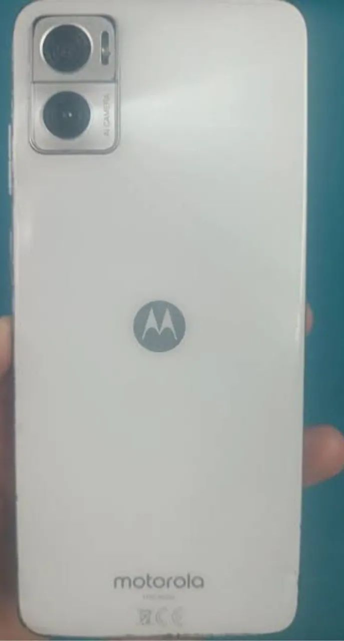 Vendo Moto E22 Branco Aparelho usado. - Foto 4