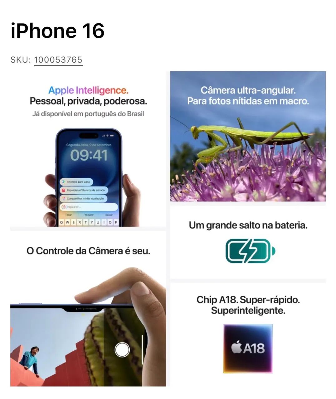 iPhone 16  256GB - Foto 5