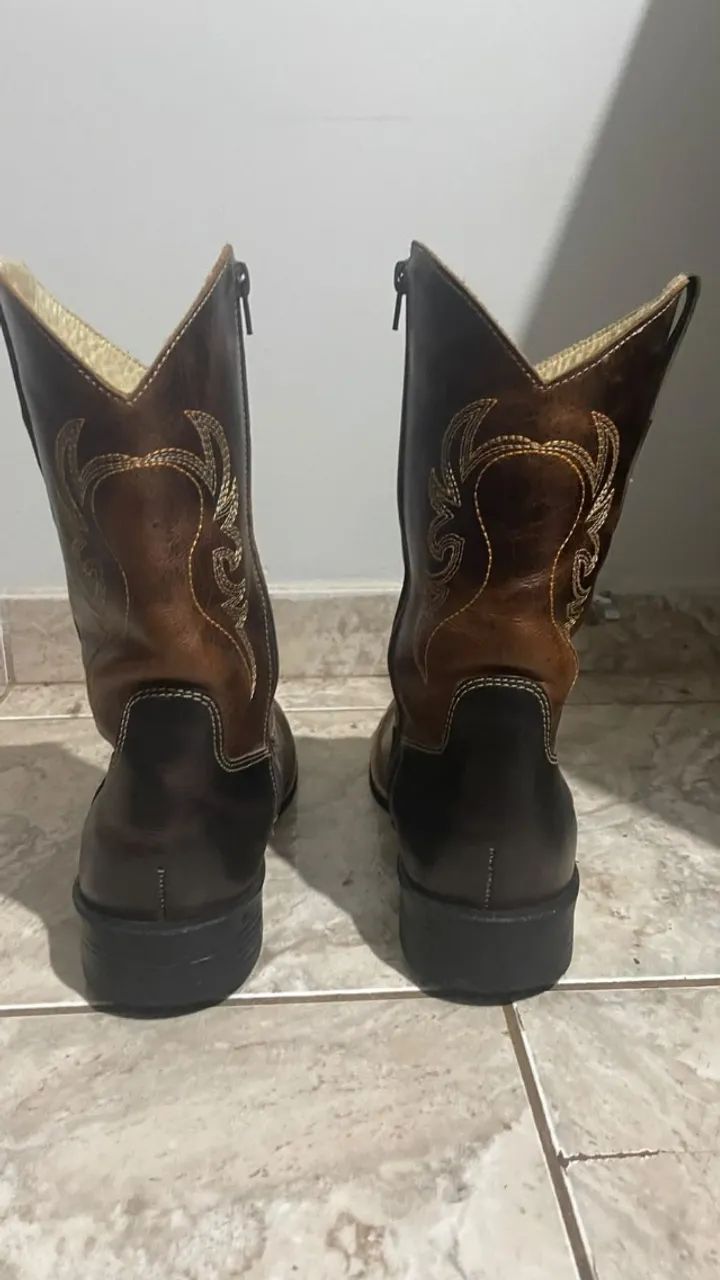 Bota Texana - Pouquíssimo usada | R$ 400 - Foto 2