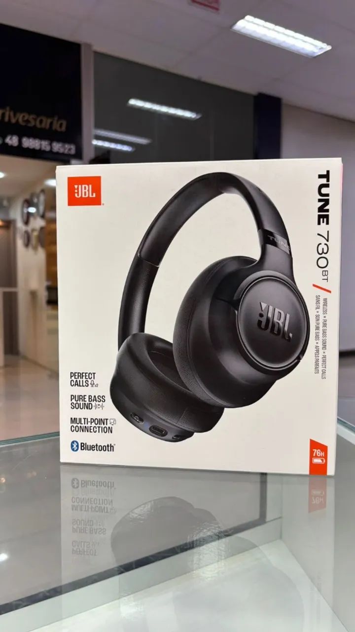 JBL TUNE 730BT - PRETO