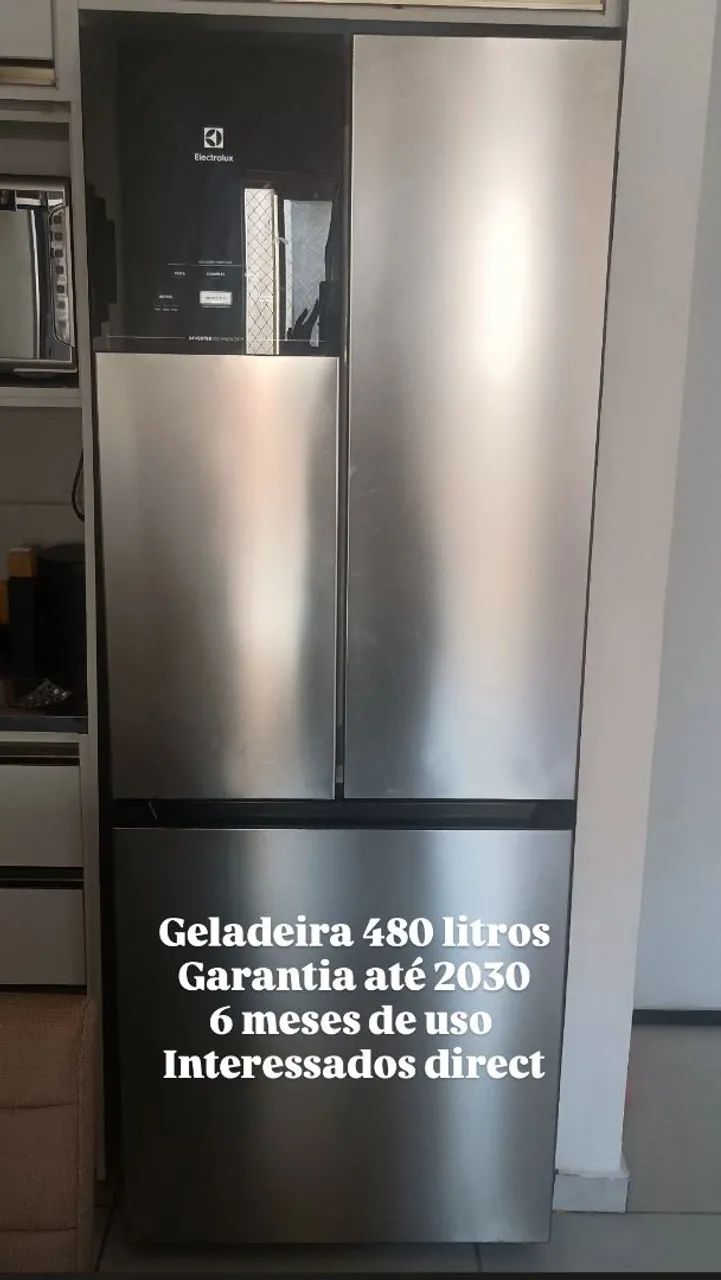Geladeira Inox 3 portas - Geladeiras e Freezers - Gramame, João