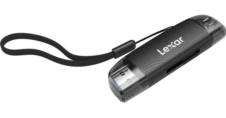 Adaptador Micro SD e SD Lexar RAW 310 Profissional com USB C  - Foto 3