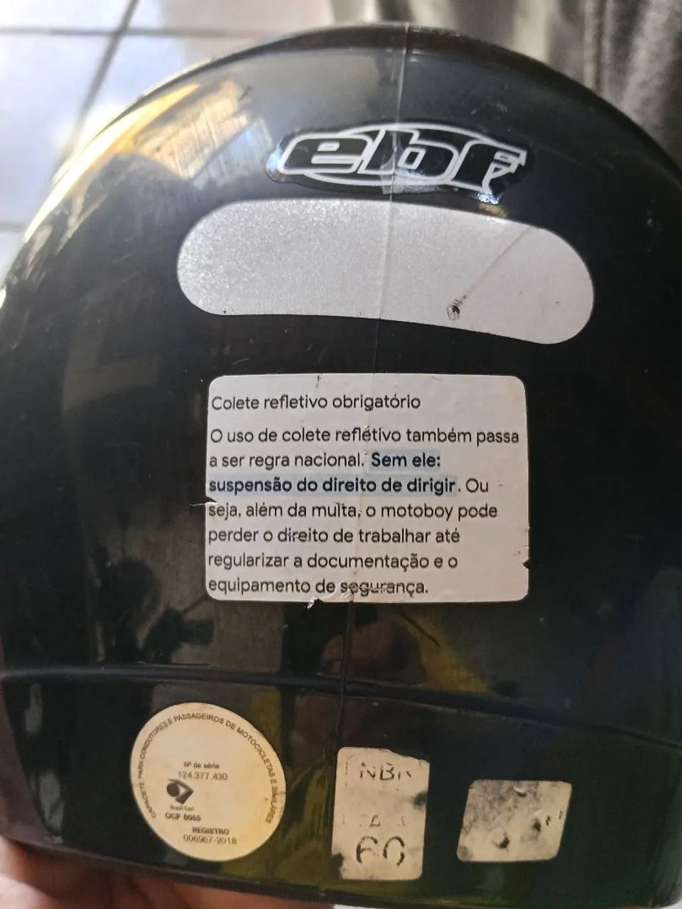 CAPACETE EBF  - Foto 4