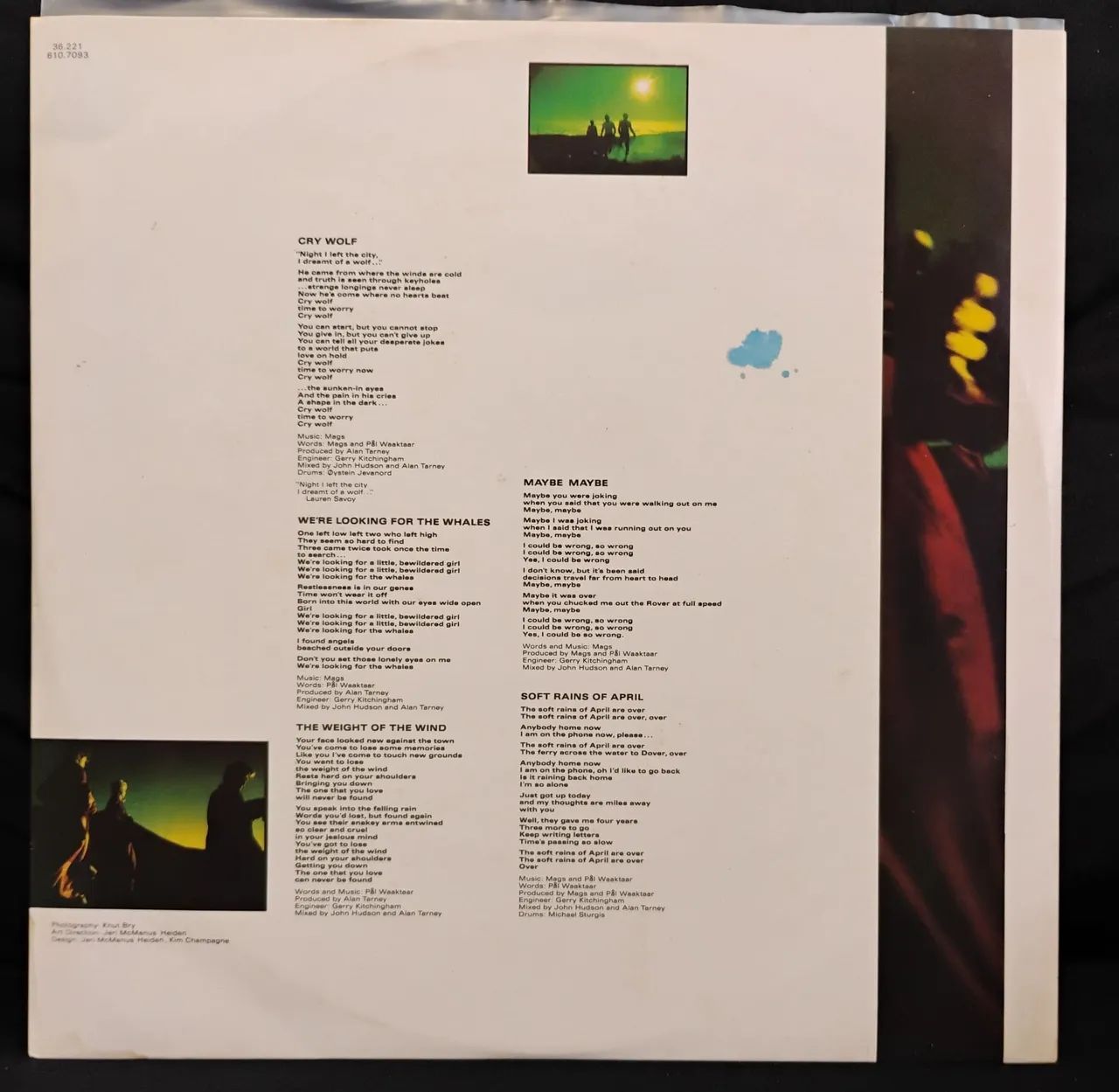 Vinil A-HA - Scoundrel Days (LP, disco) - Foto 4