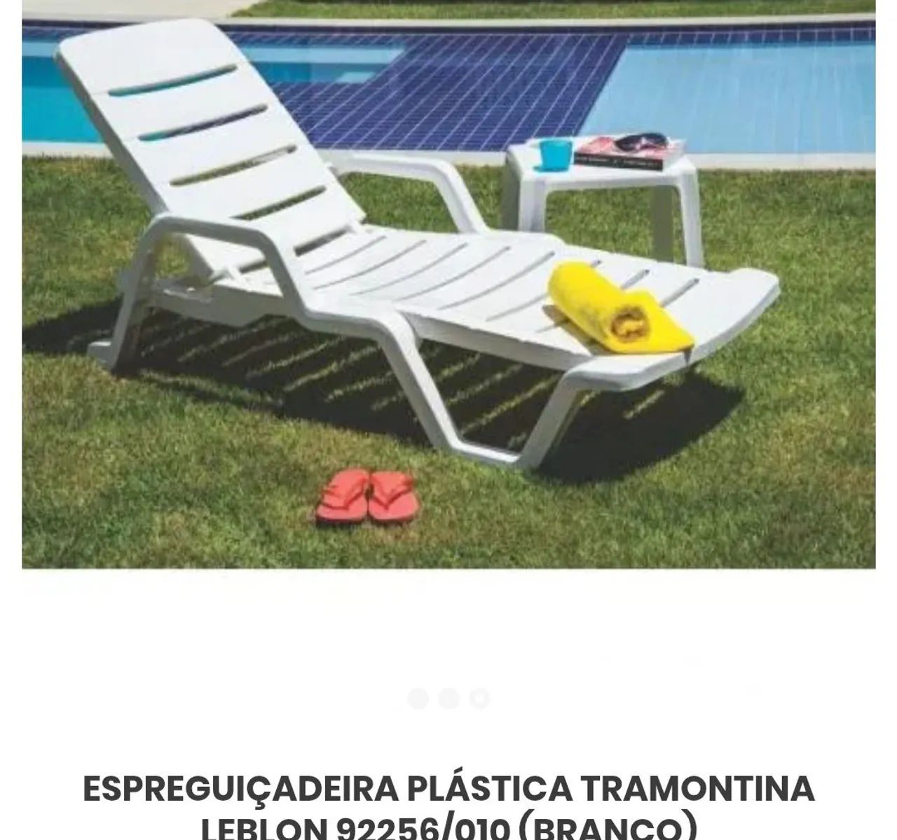 Espreguiçadeira tramontina - Foto 2