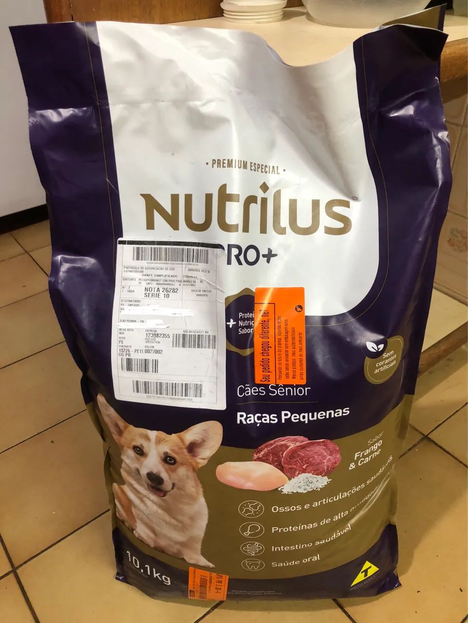 Ração para cães Nutrilus Pro+ (LACRADA)