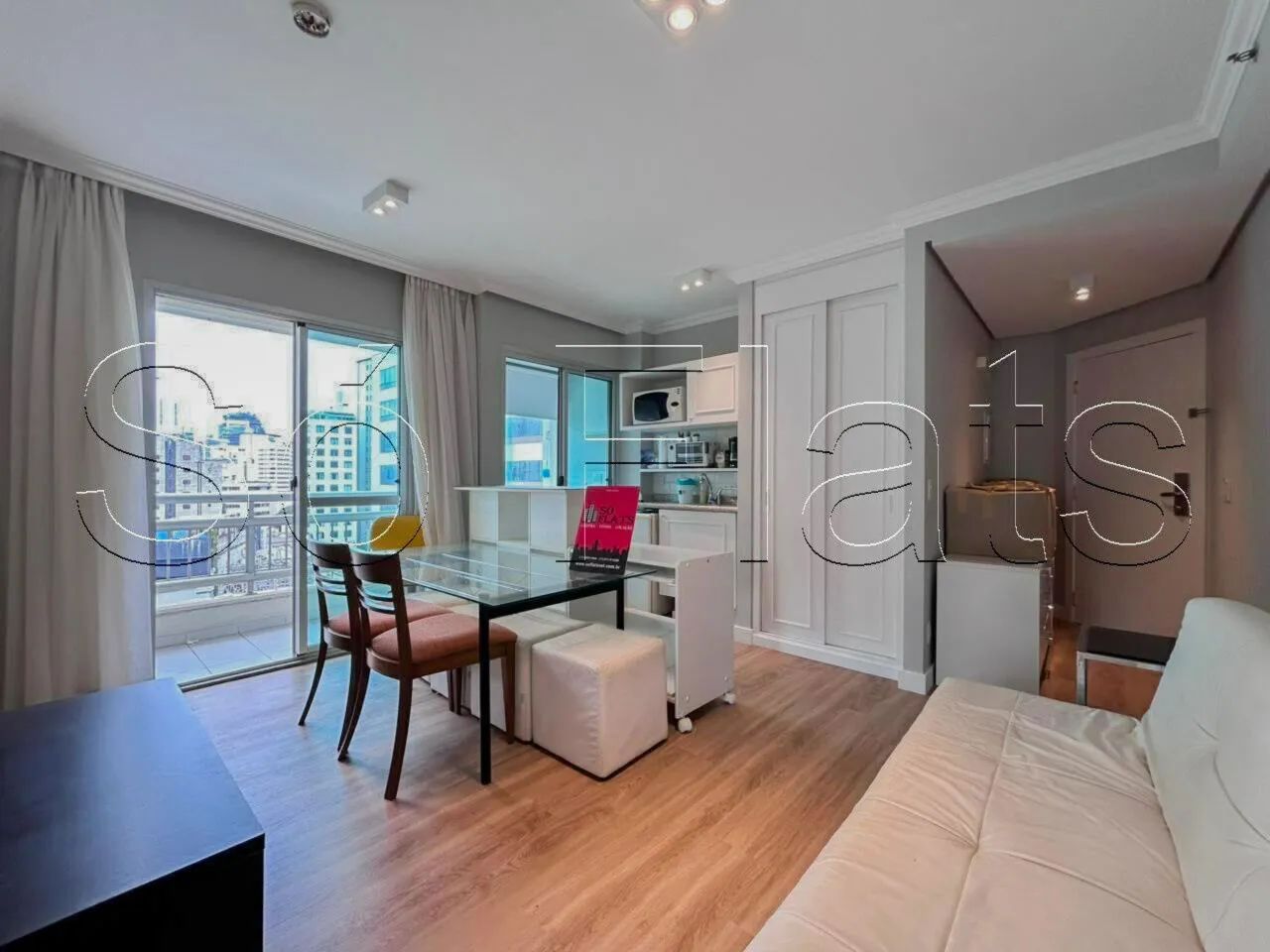 Flat na Rua Bela Cintra nos Jardins próx da Av. Paulista e Metrô Paulista, disponível para - Foto 2