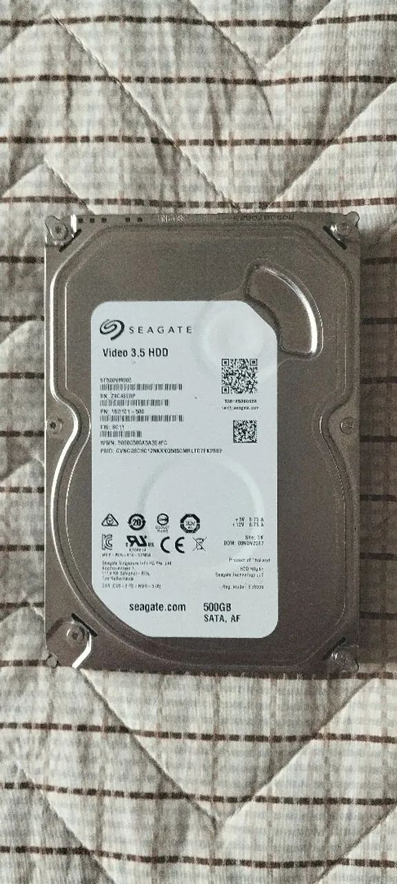 HD Seagate ST500VM000 original para DVR