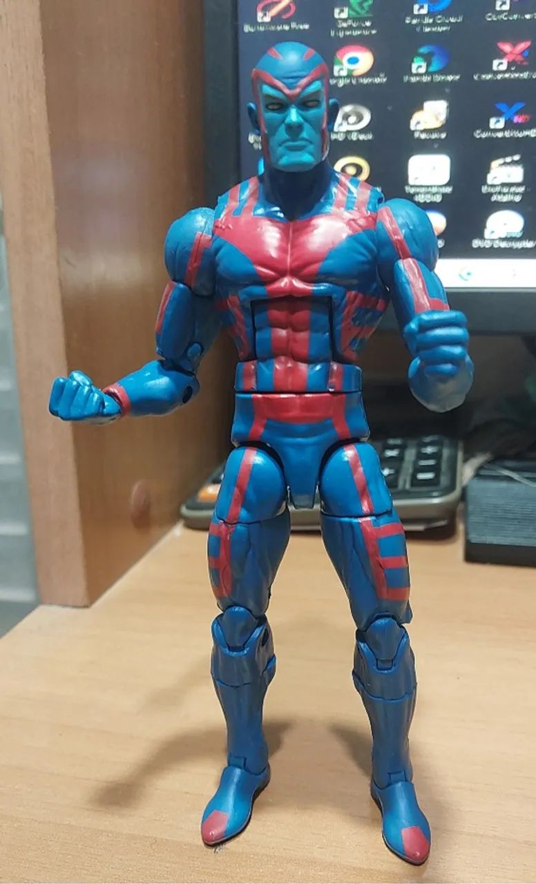 Marvel Legends Arcanjo X-men Deluxe Hasbro Original P/custom (Usado) - Foto 3