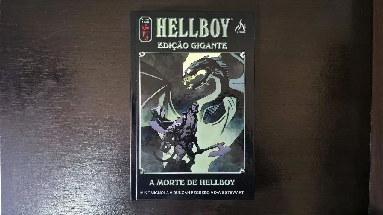 Hellboy - Edição Gigante - A Morte de Hellboy - HQ Mythos