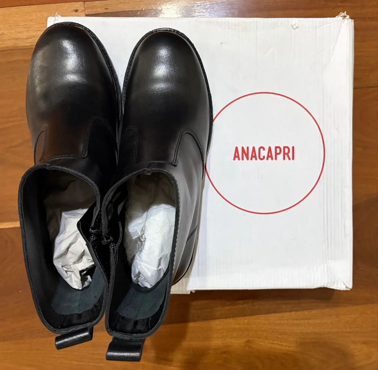 BOTA DE COURO ANACAPRI NOVA NUNCA USADA TAM38 - Foto 2