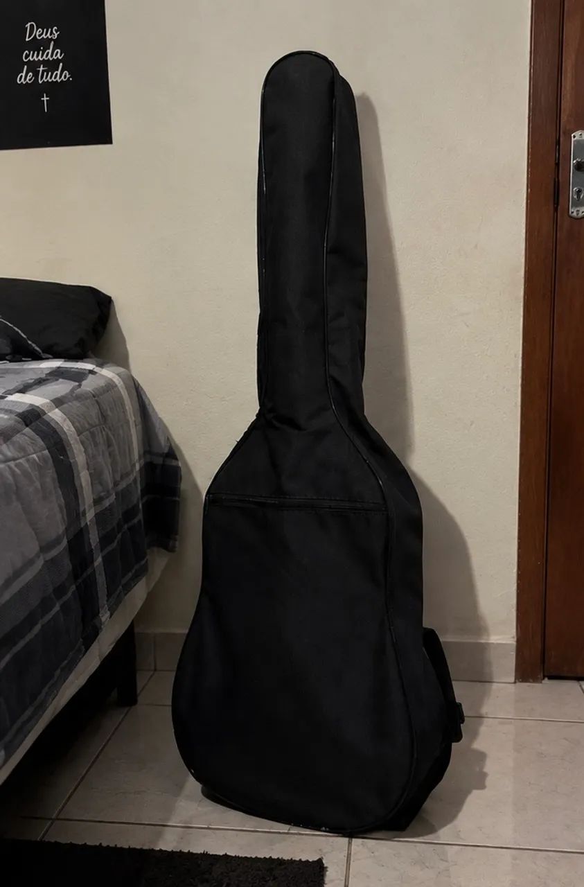 Violão preto da menphis  - Foto 2