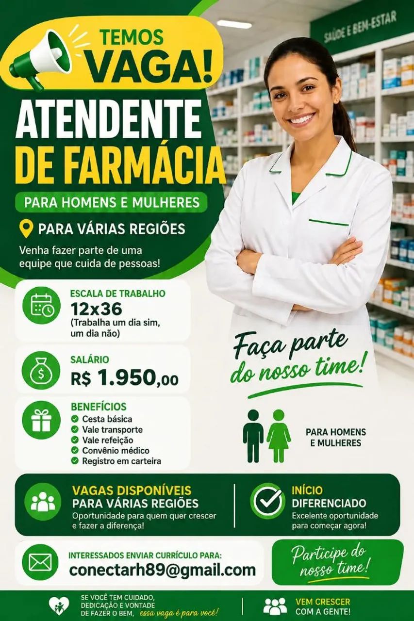 Vaga de emprego palmas Tocantins  - Foto 3