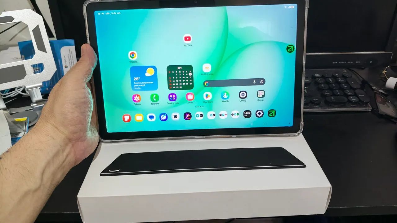 TABLET A11+ SAMSUNG 128GB 6RAM 15 DIAS DE USO COMPLETO  - Foto 2