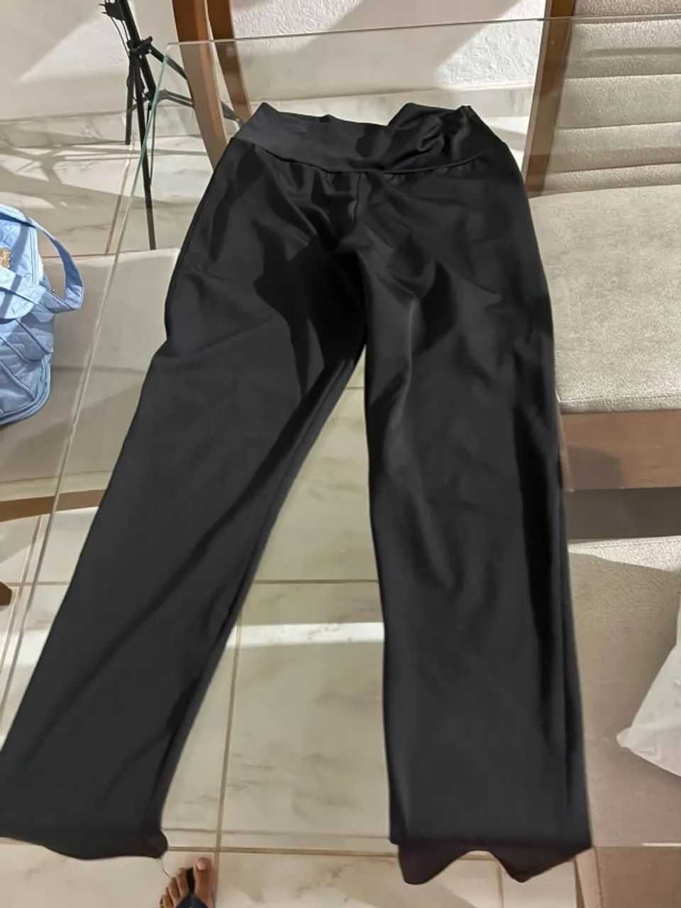 Calça Preta Tamanho Único Usada