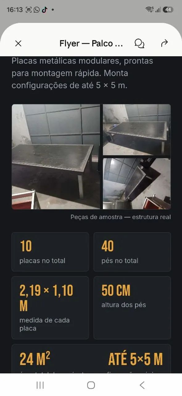 PALCO PRATICAVEL COM PREÇO IMPERDIVEL!!!