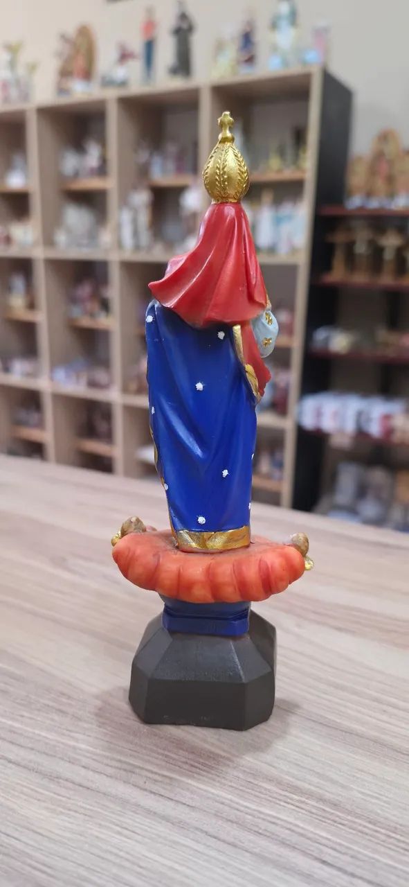 Imagem de Nossa Senhora da Abadia em Resina 20cm - Nova - Foto 2