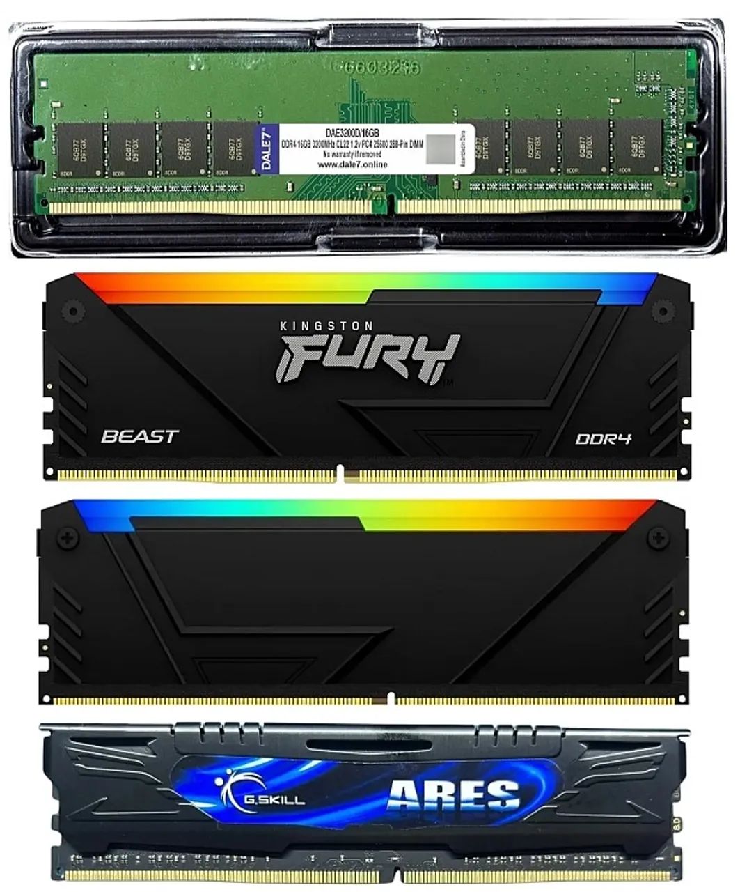 Nova Memória DDR4 8GB 3200mhz