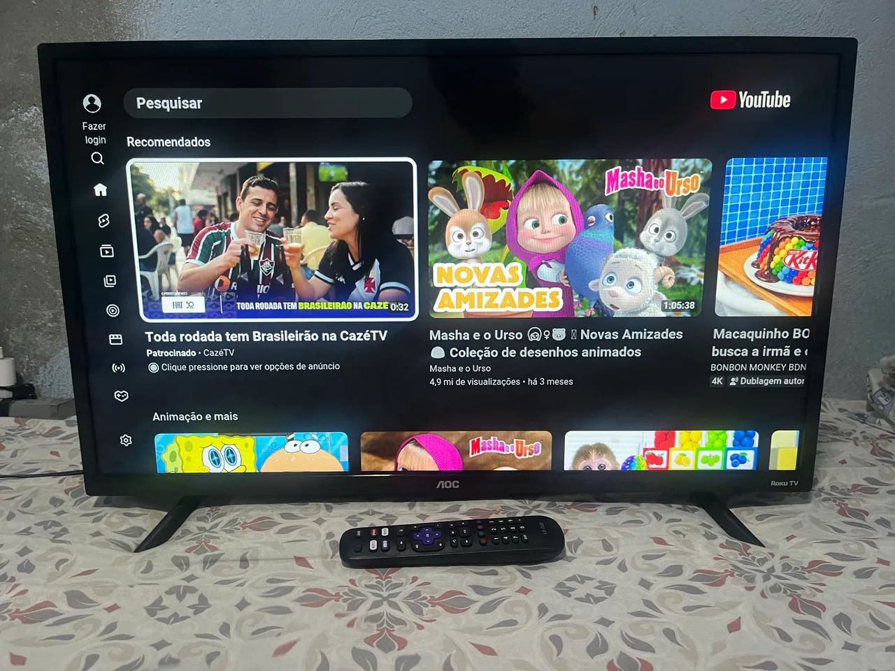 Tv Aoc Roku 32 perfeita - Foto 4