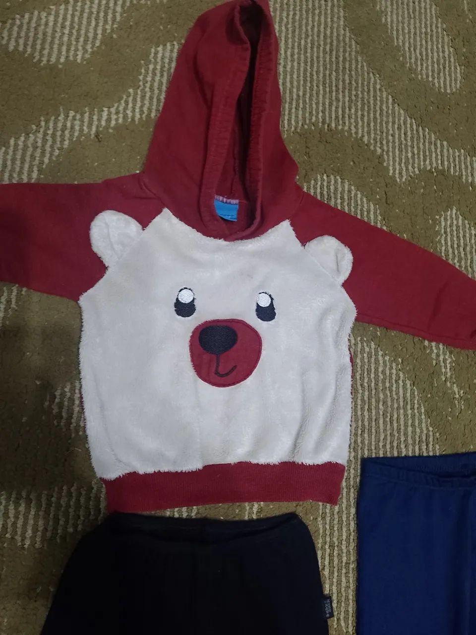 Kit para bebê com 3 peças - tamanho M - Foto 2