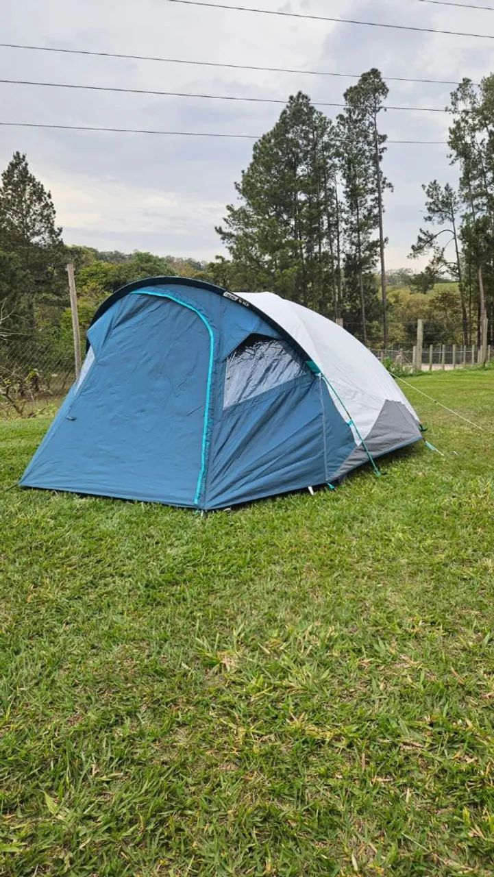 Barraca Quechua MH100 Fresh&black, 3P - Foto 2