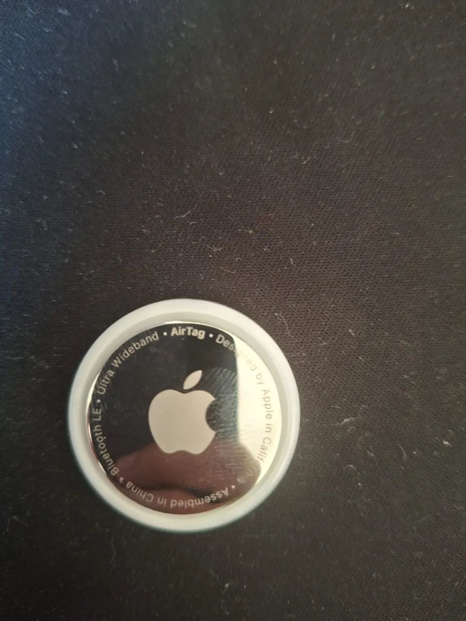 Apple Air Tag com Case Preta Chaveiro - Foto 2