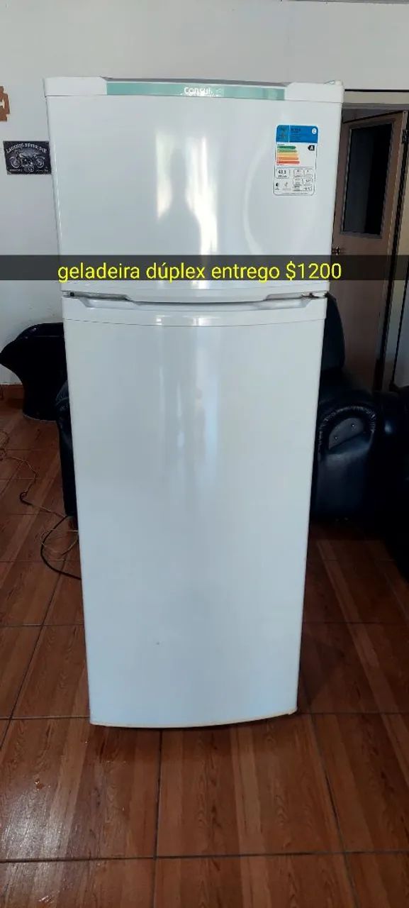 Geladeira dúplex entregamos 