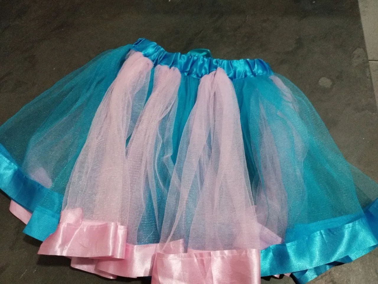 Saia de tule colorida carnaval  - Foto 2