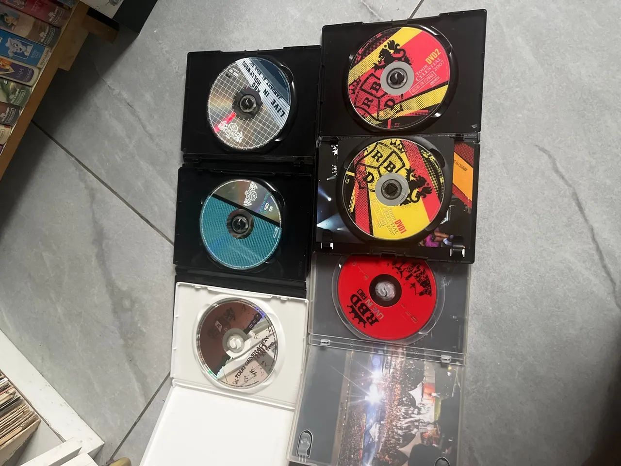 Kit DVDs RBD REBELDE ORIGINAL - Foto 3