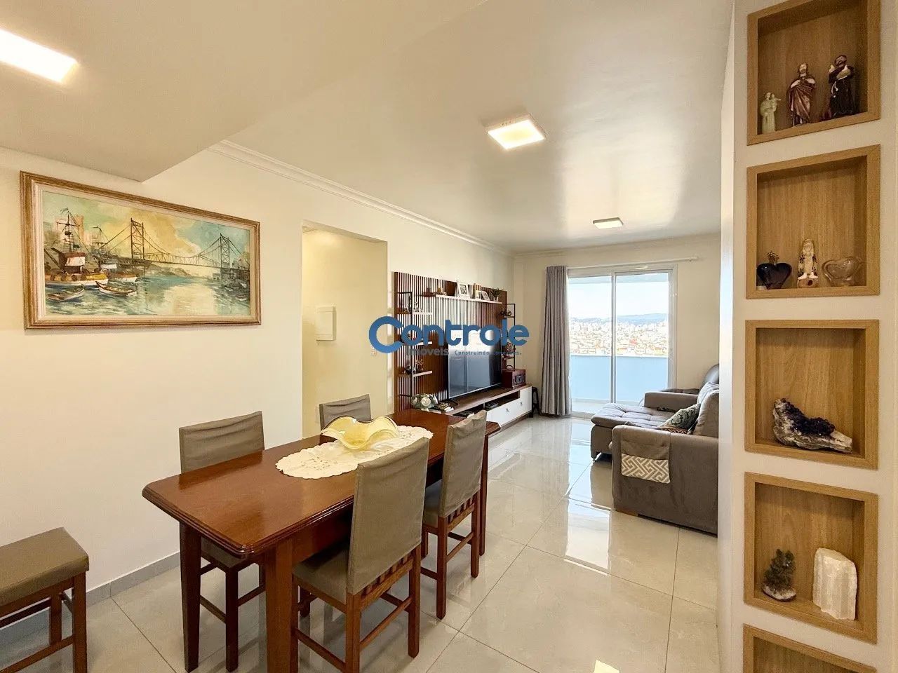 Apartamento com 03 dormitórios em Barreiros, São José/SC! - Foto 3