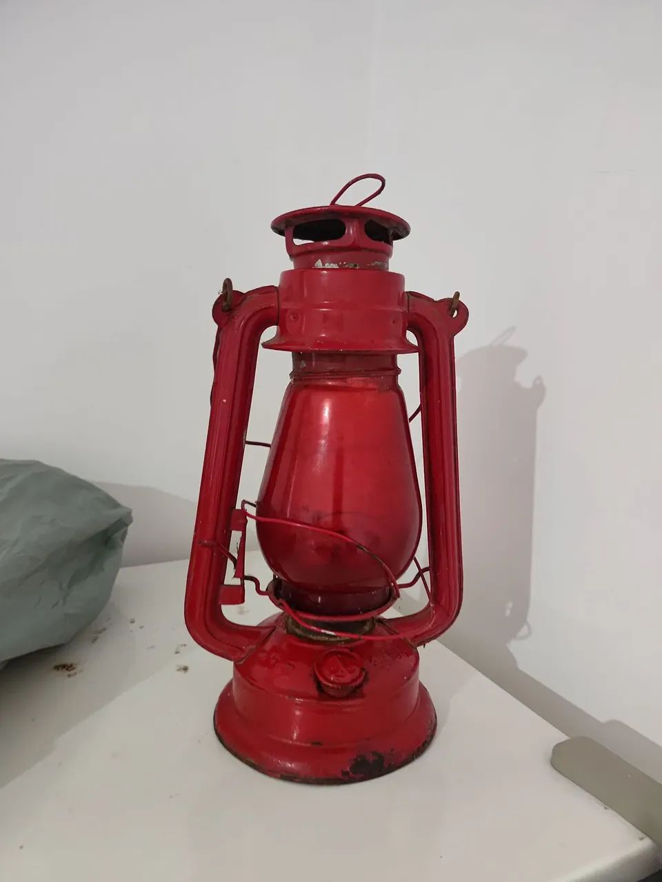 Lampião antigo, querosene 