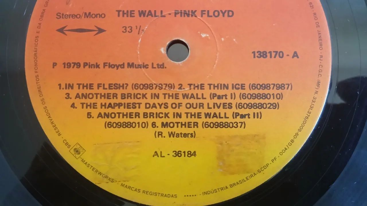 LP Vinil Pink Floyd The Wall - Foto 2