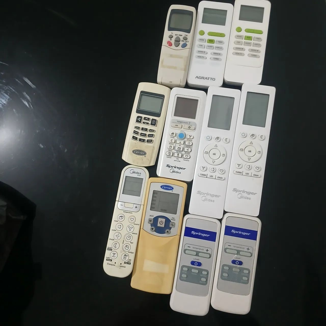 Controle para ar condicionado.