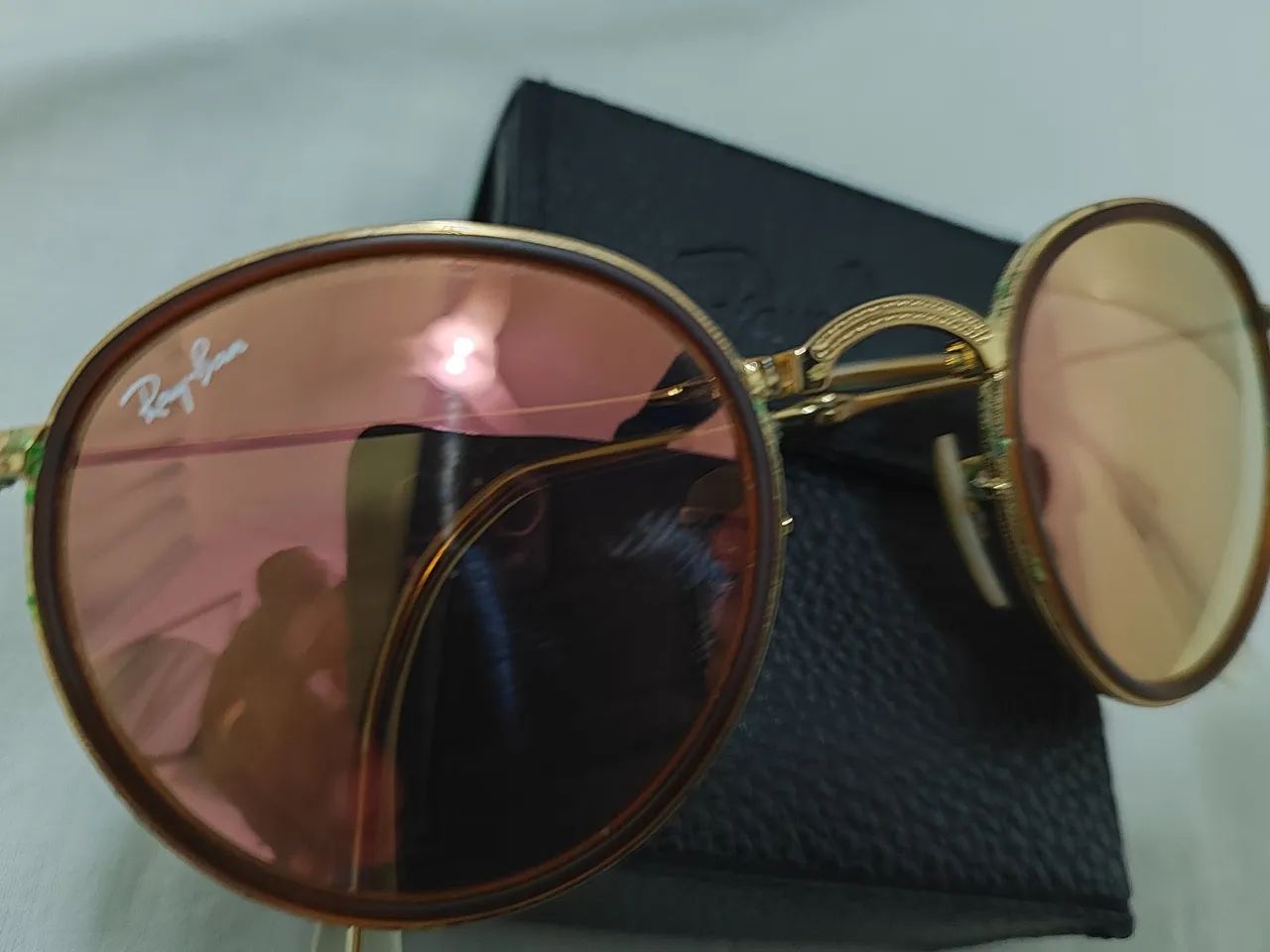 Óculos Rayban original rosa  - Foto 4