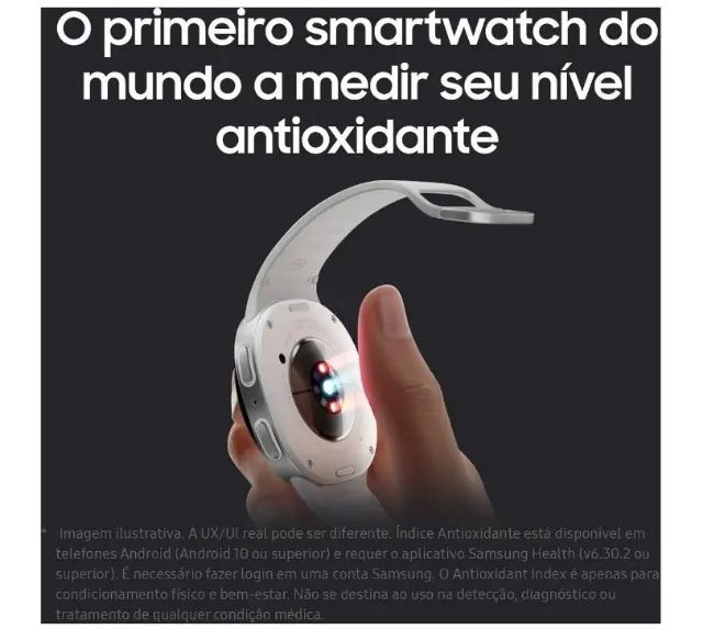 Lacrado! Galaxy Watch8 40mm Grafite - Foto 2