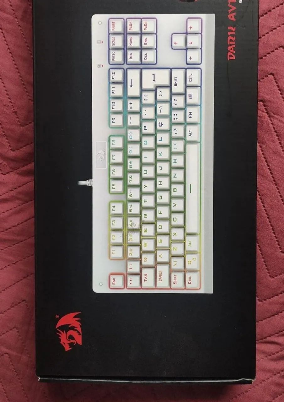 Teclado mecânico Redragon dark avanger dyn - Foto 3