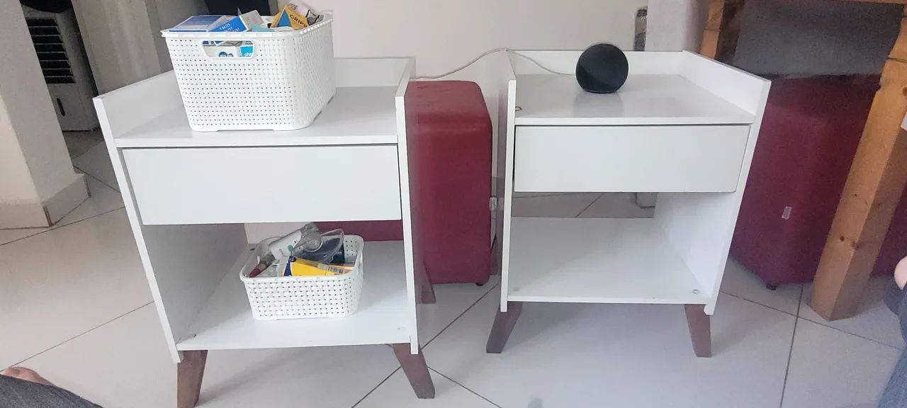 2 Mesa de cabeceira pés palito - Foto 4