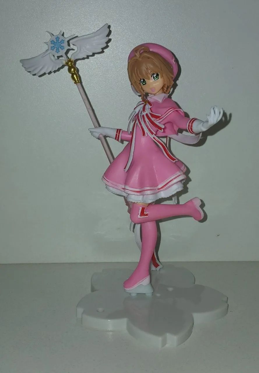 BONECA SAKURA CARD CAPTORS VESTIDO ROSA