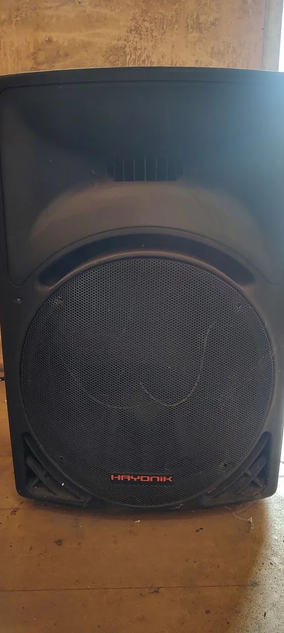 VENDO caixa amplificada 15" com defeito 500,00  - Foto 2