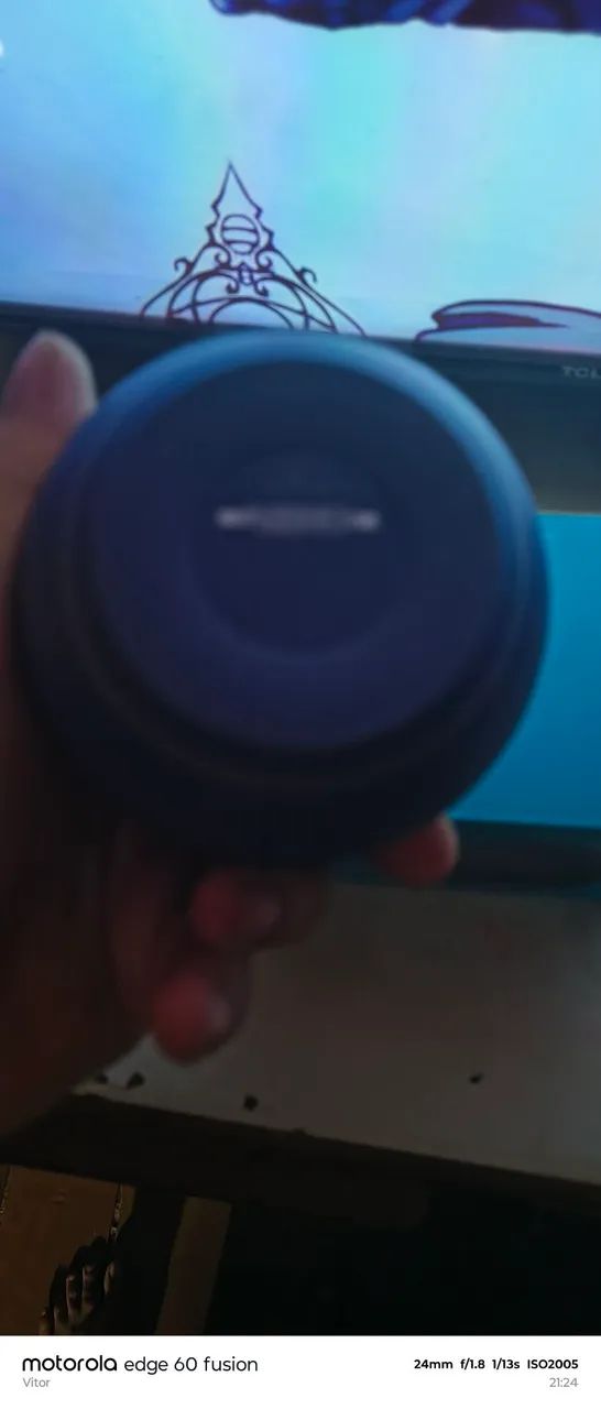 Echo Dot 5ª Geração Azul (Com Caixa)