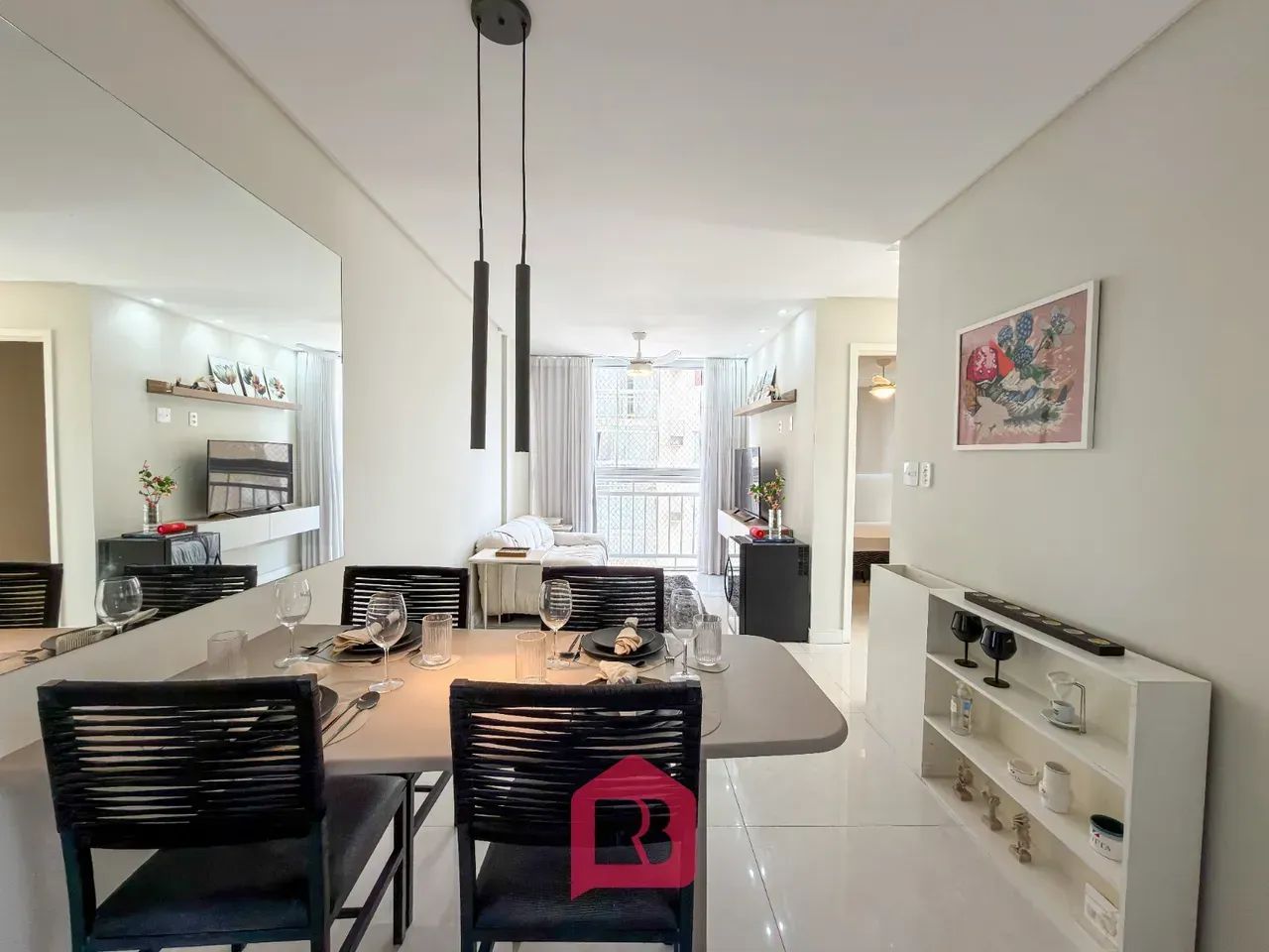 3 Quartos mobiliado em residencial Coqueiral - Foto 2