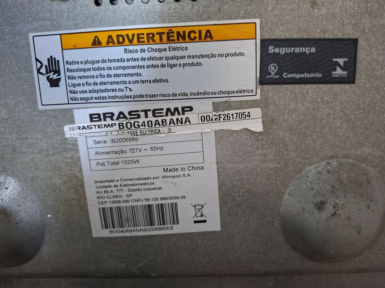 Forno Elétrico Ative! Brastemp COM DEFEITO - Foto 3