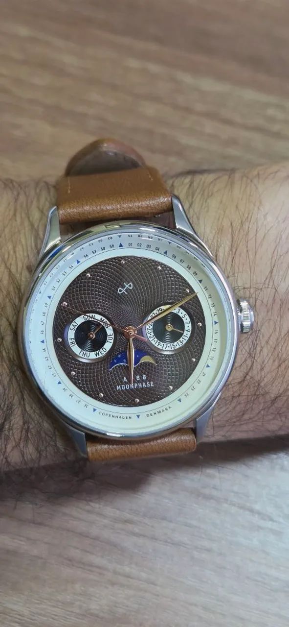 Relógio AV86 Moonphase Guilloché - Foto 3