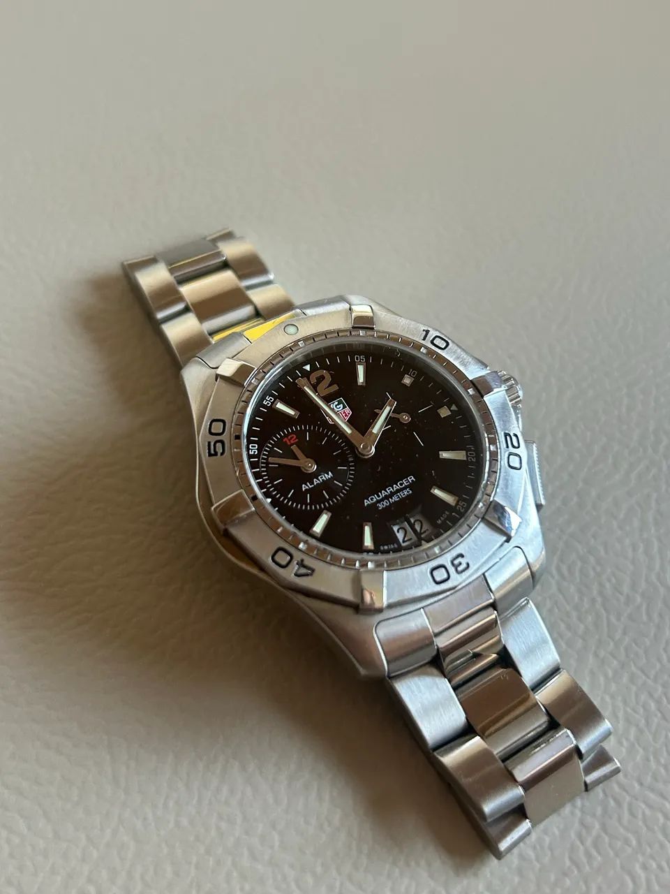 Relógio Tag Heuer Aquaracer Alarm original  - Foto 2