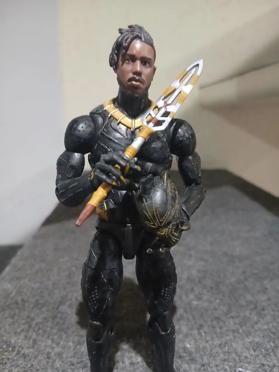 Pantera Negra Black Panther Eric Killmonger Marvel Legends  - Foto 2