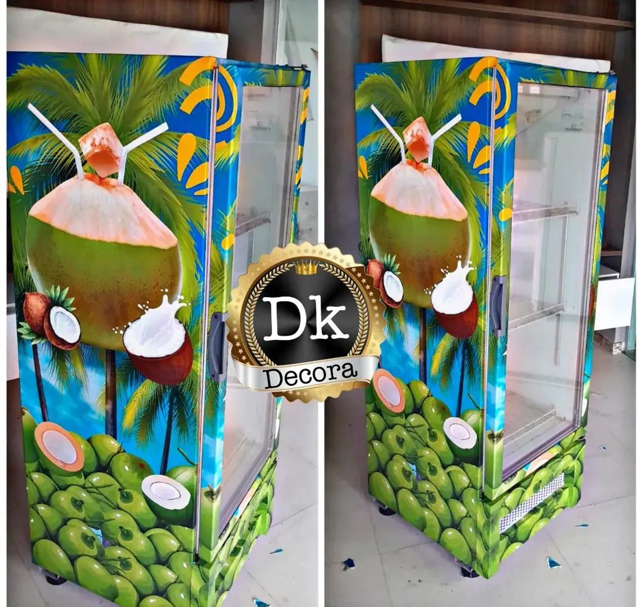 Freezer Personalizado Plotagem - Foto 2