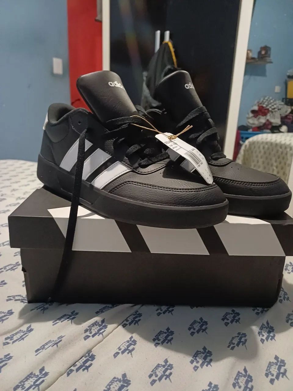 TENIS ADIDAS BREAKNET PRETO - Foto 2