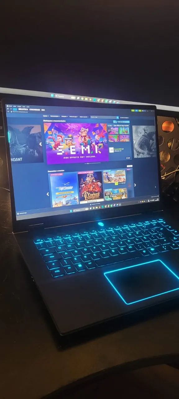 Notebook Gamer Alienware M16 R2 - Ultra 9 - RTX 4070 - 32GB RAM - 1TB SSD - Foto 3