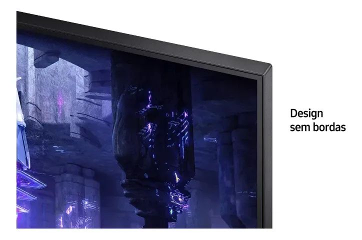 Monitor Samsung Odyssey G30 LS24BG300ELMZD 24" Full HD Va 144Hz FreeSync Preto - Foto 4