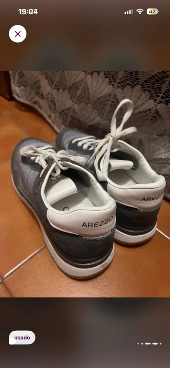 Tênis Arezzo Super Confortável  - Foto 4
